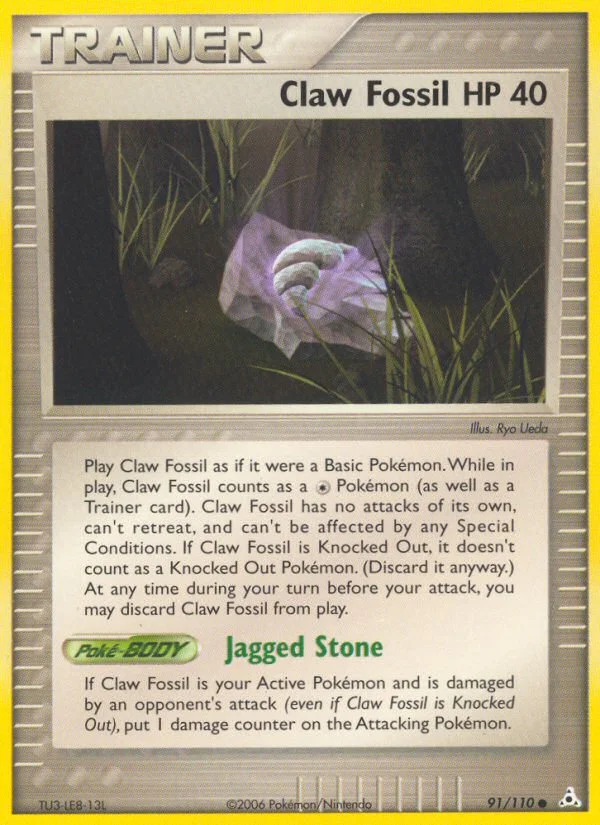 Claw Fossil · Holon Phantoms