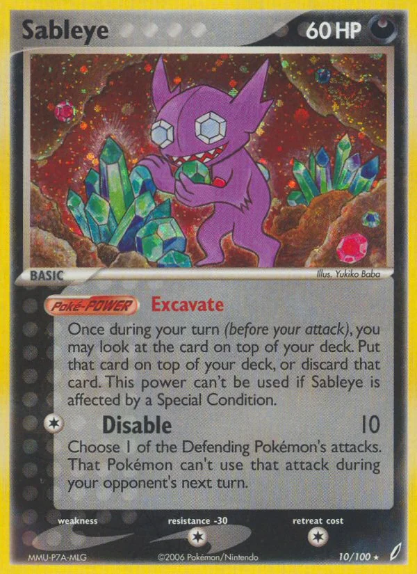 Sableye · Crystal Guardians