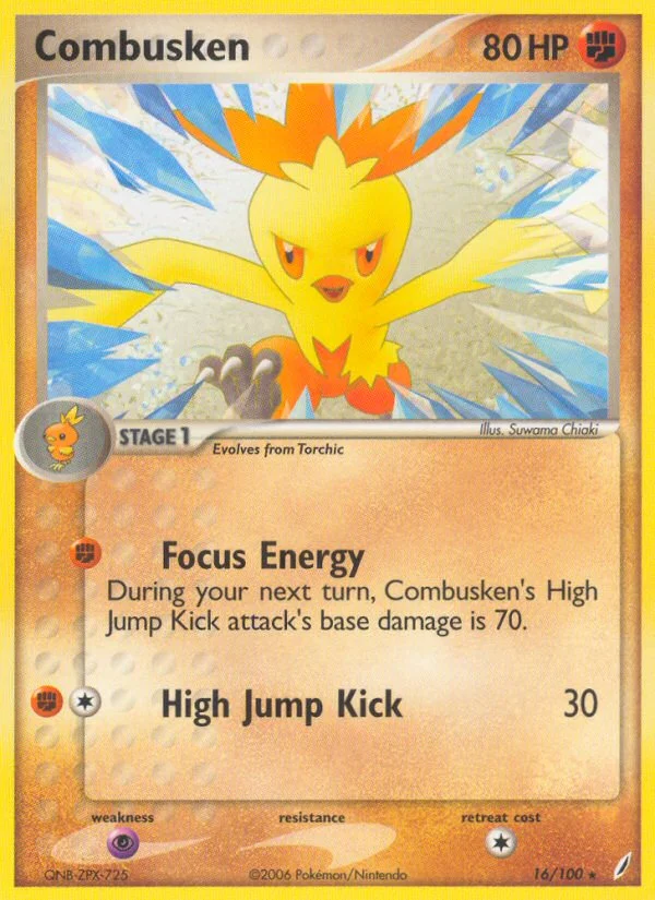 Combusken · Crystal Guardians