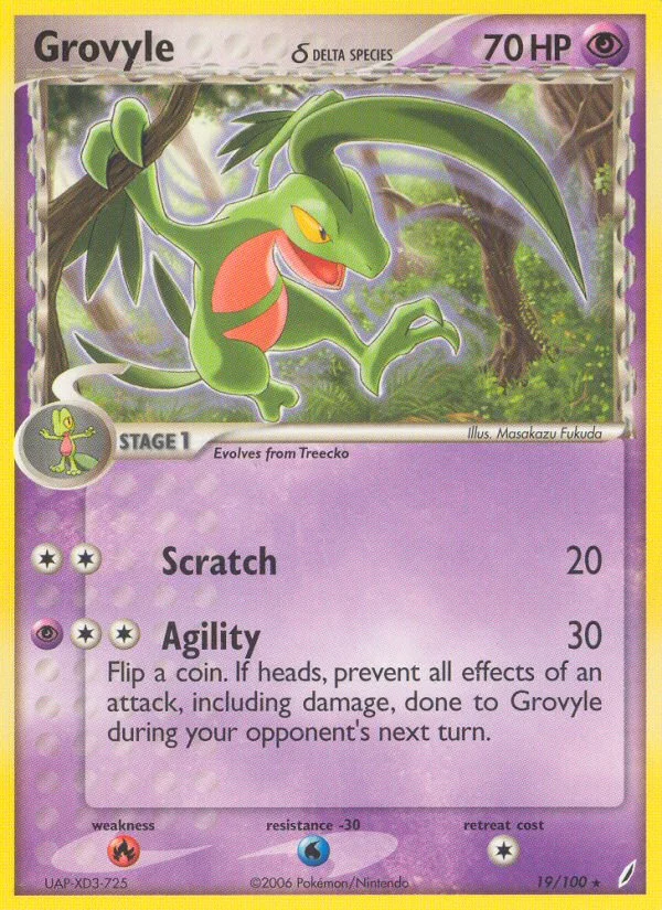 Grovyle δ · Crystal Guardians