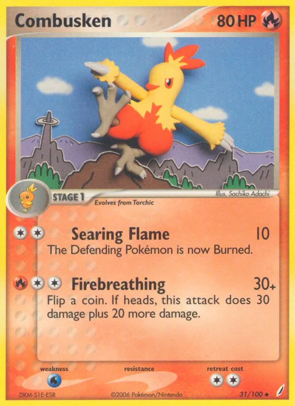 Combusken · Crystal Guardians