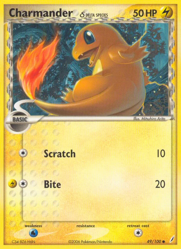 Charmander δ · Crystal Guardians