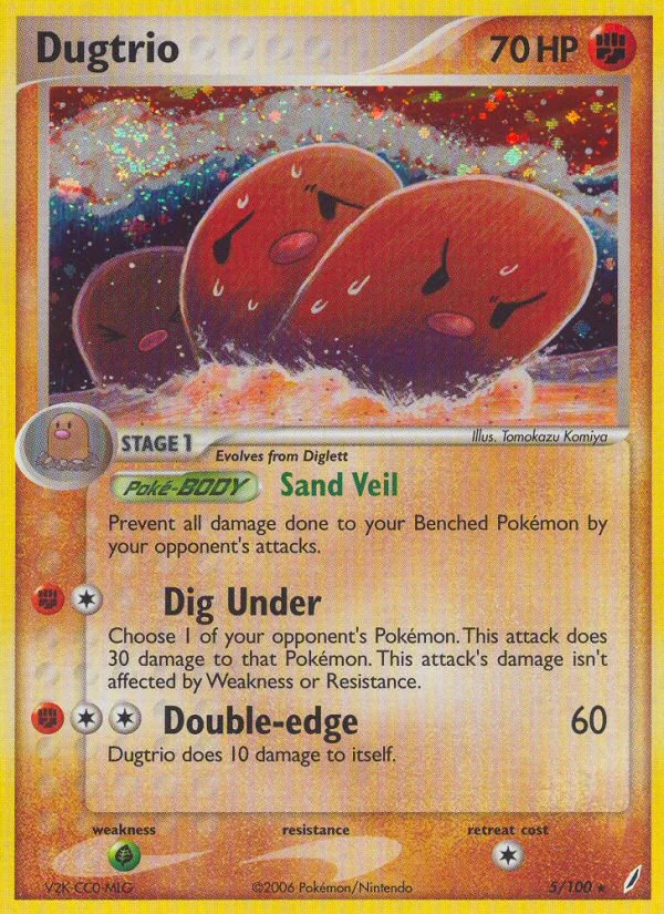 Dugtrio · Crystal Guardians
