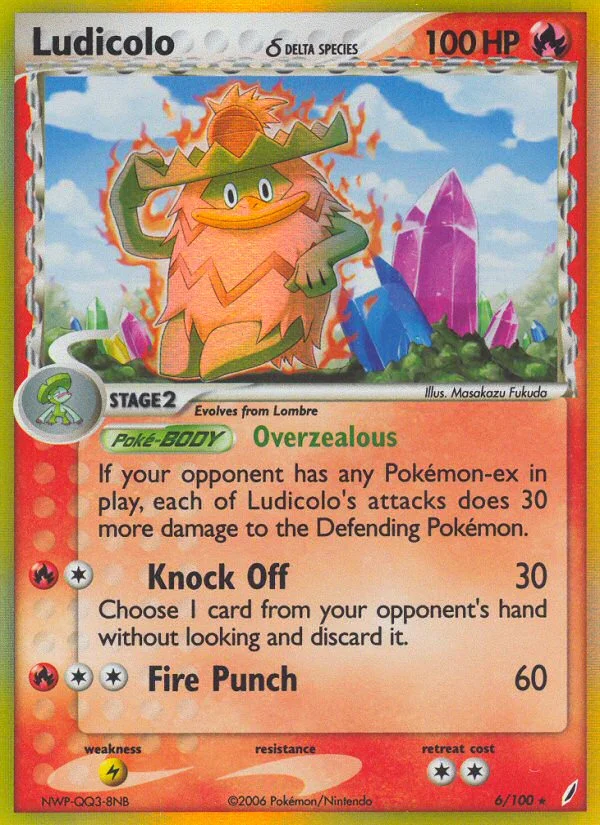 Ludicolo δ · Crystal Guardians