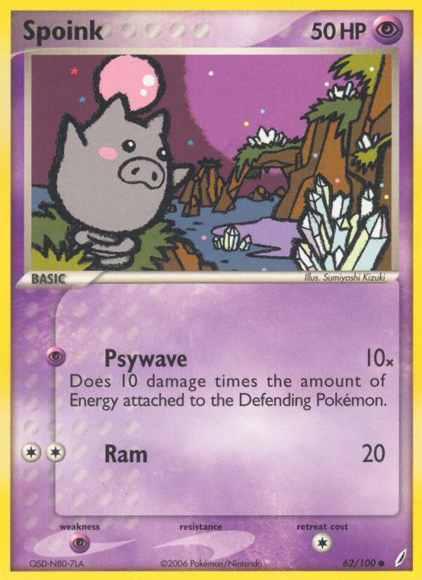 Spoink · Crystal Guardians