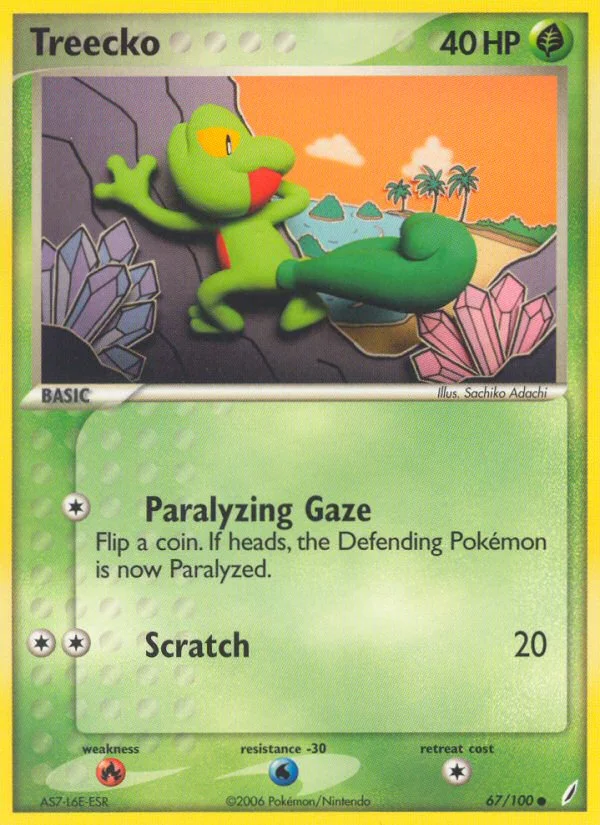 Treecko · Crystal Guardians