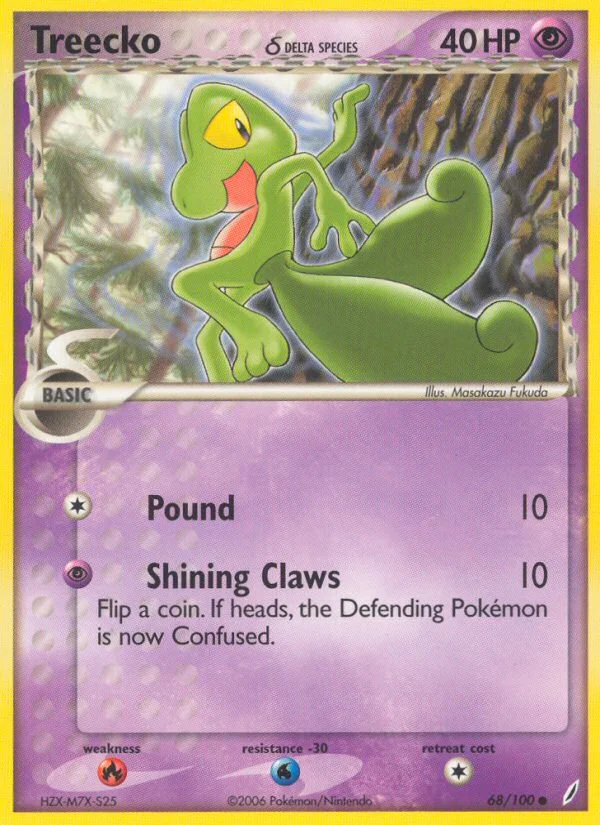 Treecko δ · Crystal Guardians