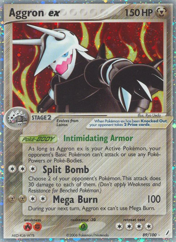 Aggron ex · Crystal Guardians