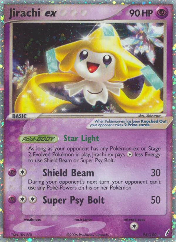 Jirachi ex · Crystal Guardians