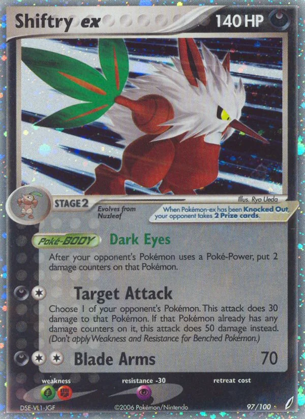 Shiftry ex · Crystal Guardians