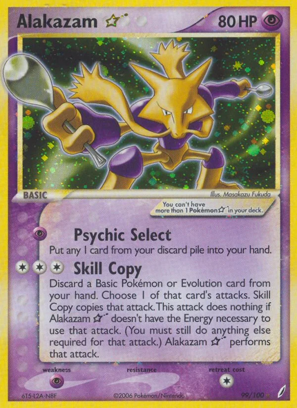 Alakazam ☆ · Crystal Guardians