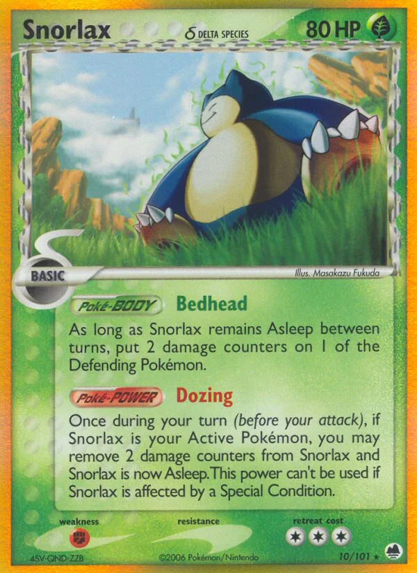 Snorlax δ · Dragon Frontiers