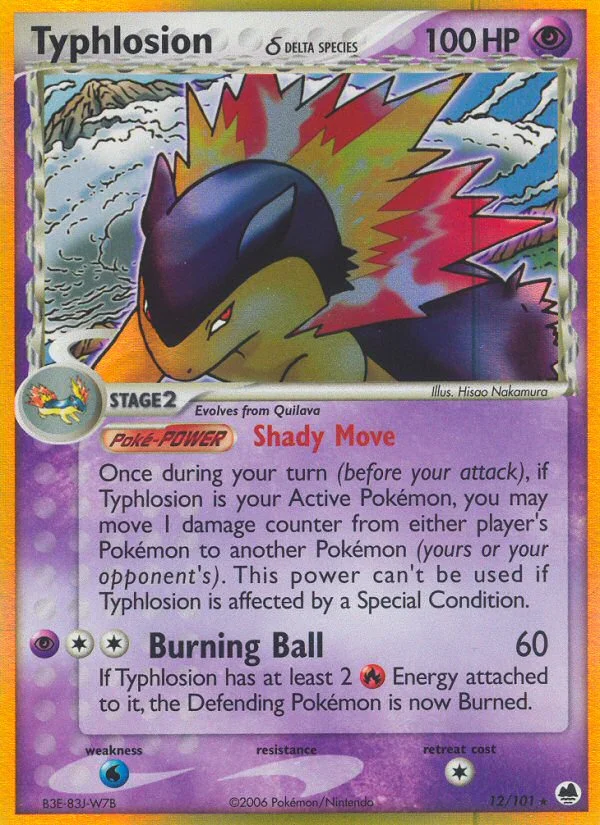 Typhlosion δ · Dragon Frontiers