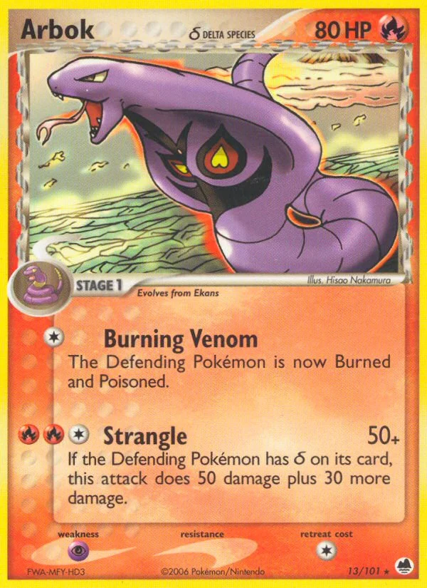 Arbok δ · Dragon Frontiers