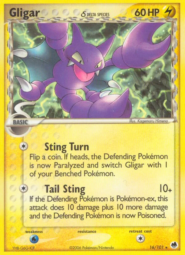 Gligar δ · Dragon Frontiers