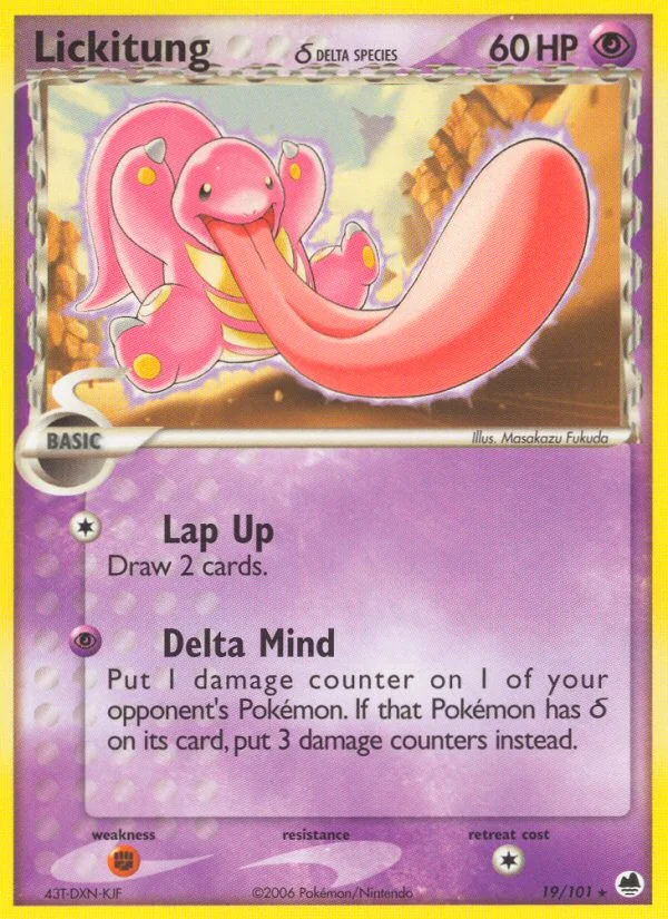 Lickitung δ · Dragon Frontiers