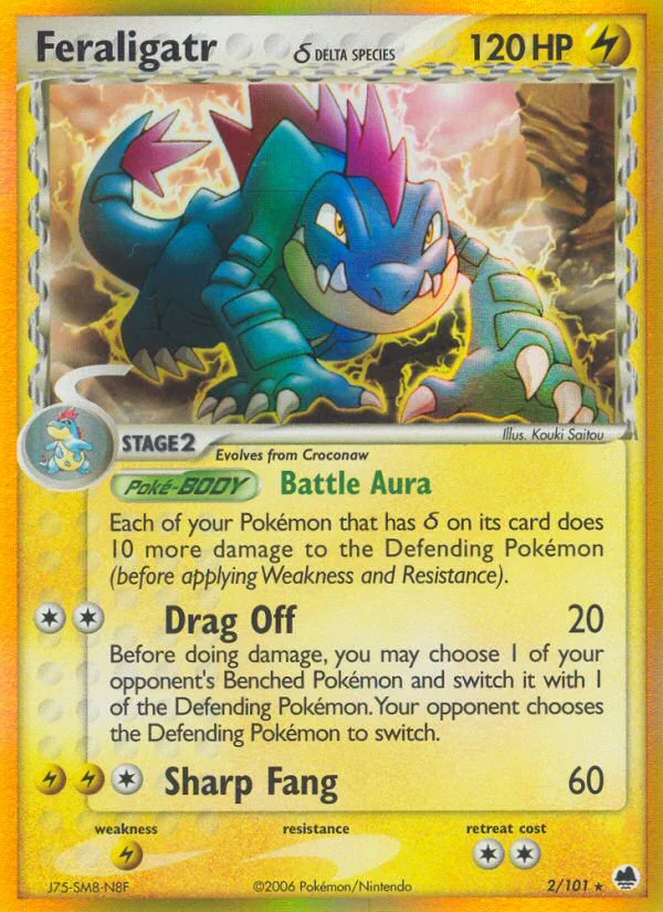Feraligatr δ · Dragon Frontiers