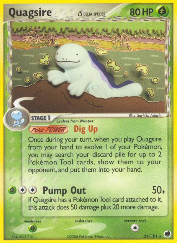 Quagsire δ · Dragon Frontiers