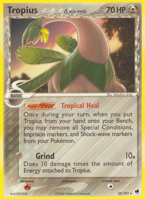 Tropius δ · Dragon Frontiers
