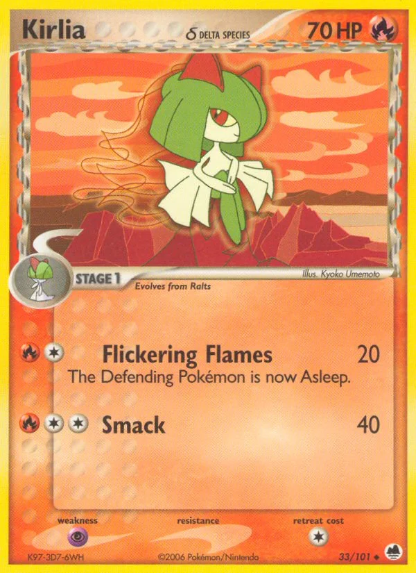 Kirlia δ · Dragon Frontiers