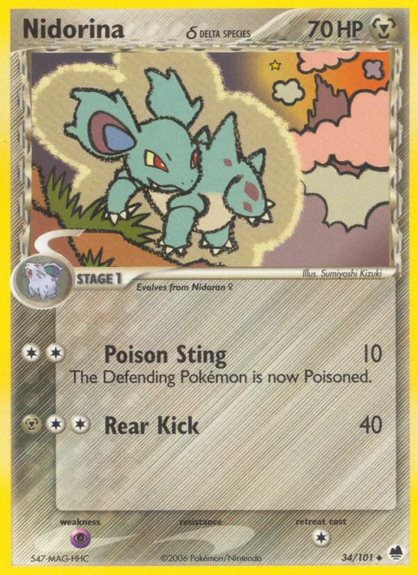 Nidorina δ · Dragon Frontiers