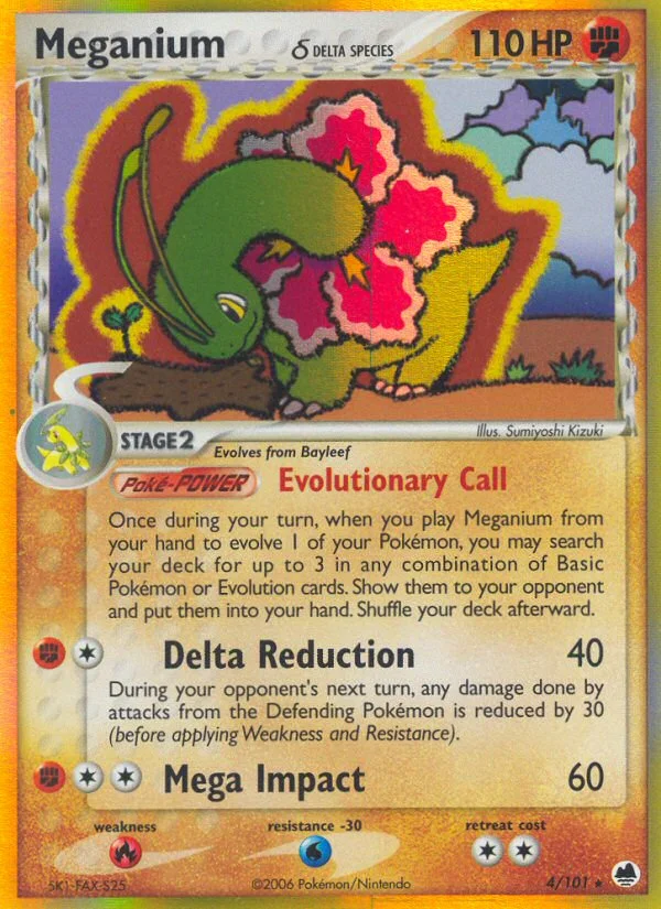 Meganium δ · Dragon Frontiers