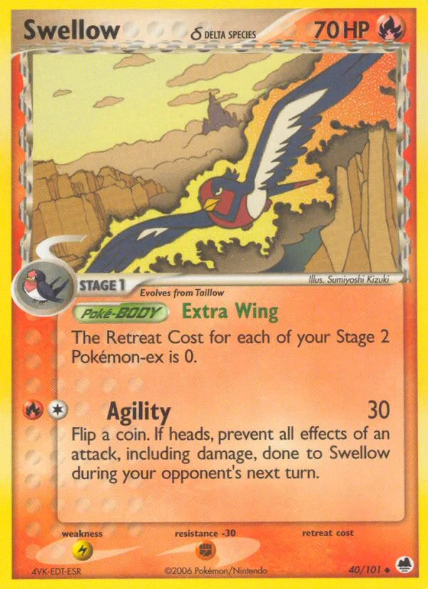 Swellow δ · Dragon Frontiers