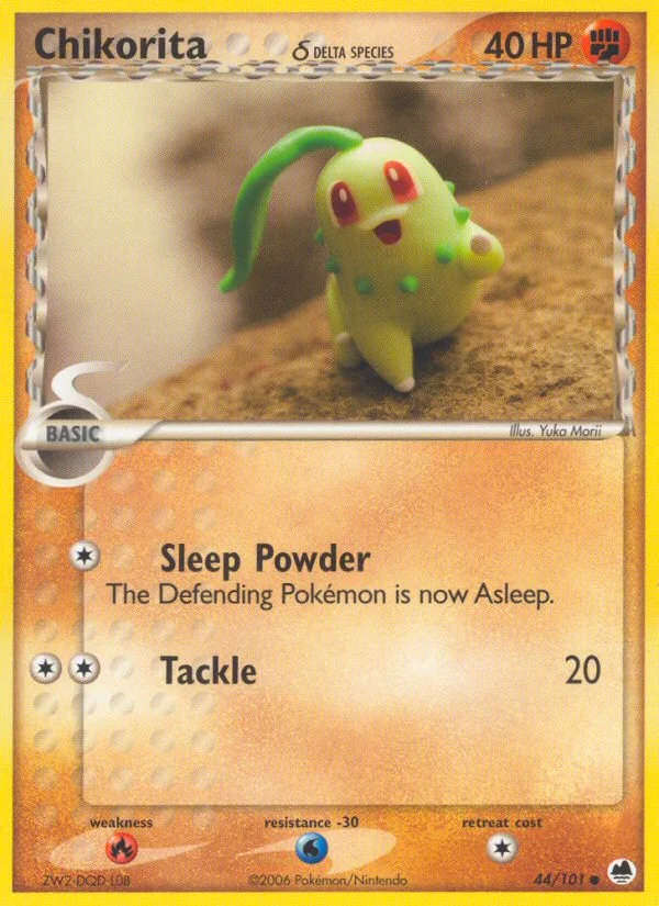 Chikorita δ · Dragon Frontiers