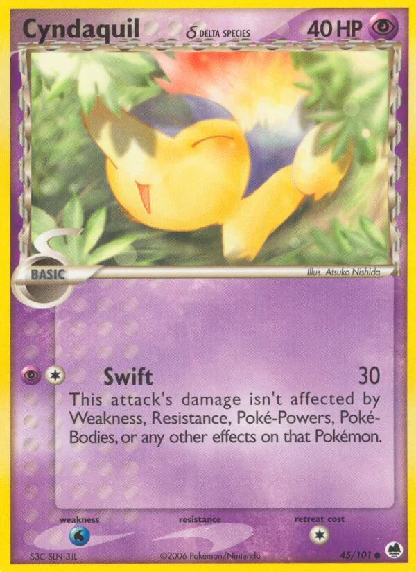 Cyndaquil δ · Dragon Frontiers