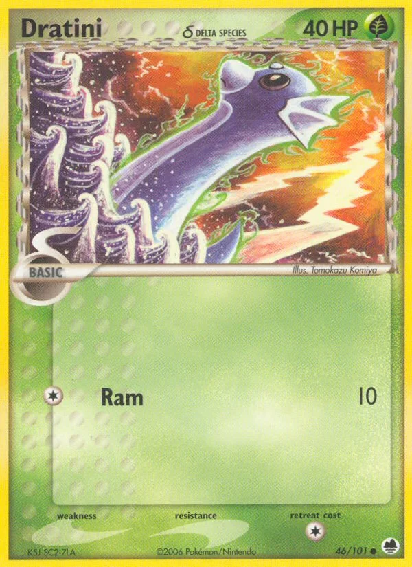 Dratini δ · Dragon Frontiers