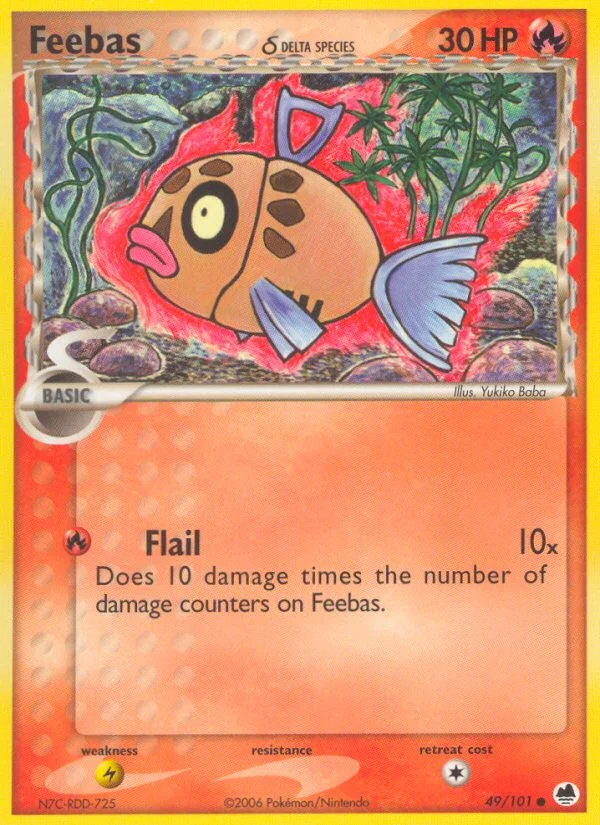 Feebas δ · Dragon Frontiers