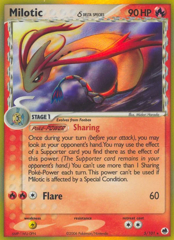 Milotic δ · Dragon Frontiers