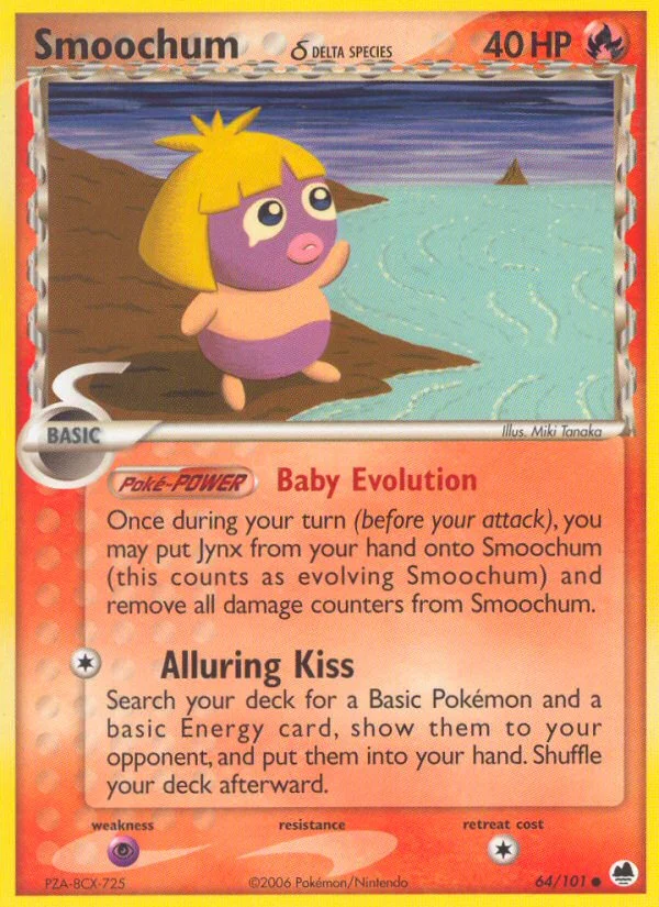 Smoochum δ · Dragon Frontiers