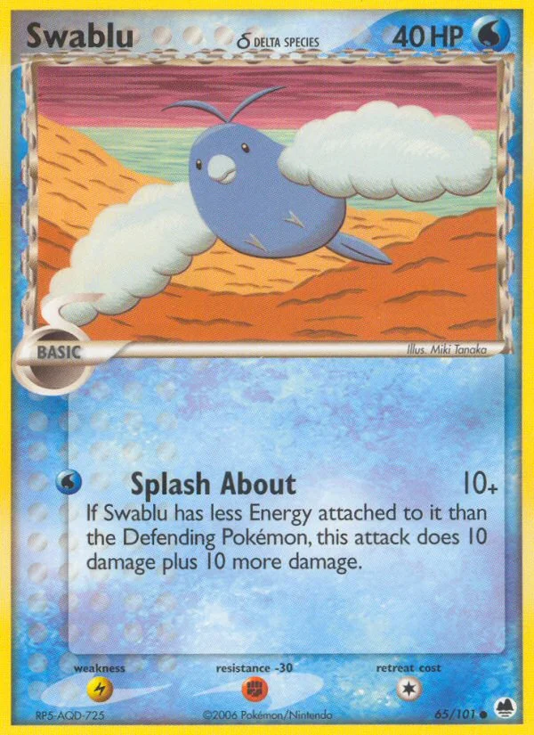 Swablu δ · Dragon Frontiers