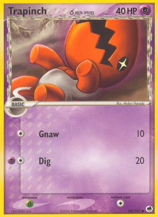 Trapinch δ · Dragon Frontiers
