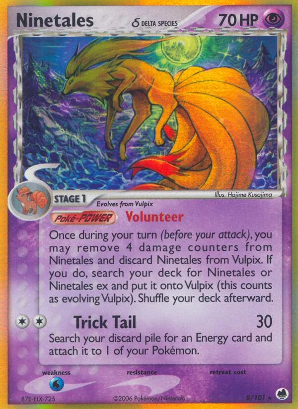 Ninetales δ · Dragon Frontiers
