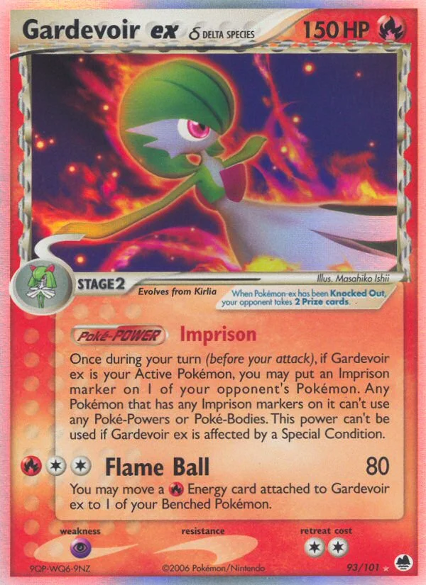 Gardevoir ex δ · Dragon Frontiers