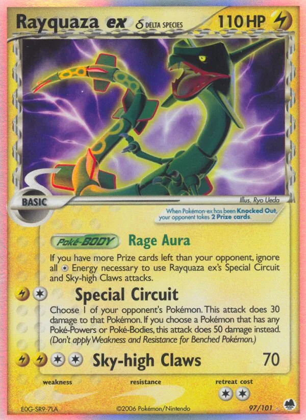 Rayquaza ex δ · Dragon Frontiers
