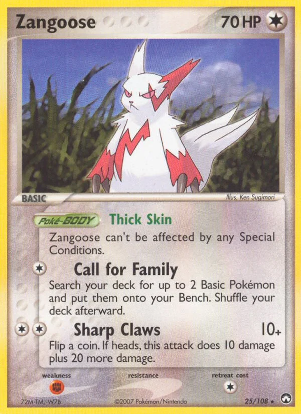 Zangoose · Power Keepers