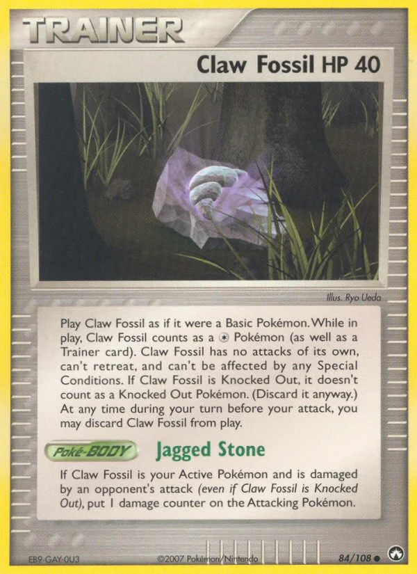 Claw Fossil · Power Keepers