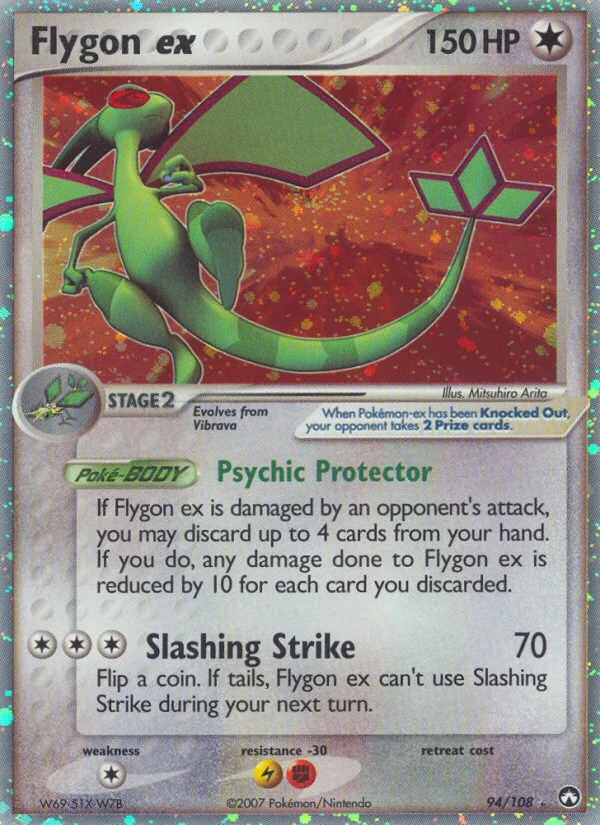 Flygon ex · Power Keepers