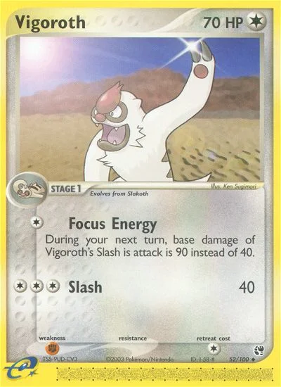 Vigoroth · Sandstorm