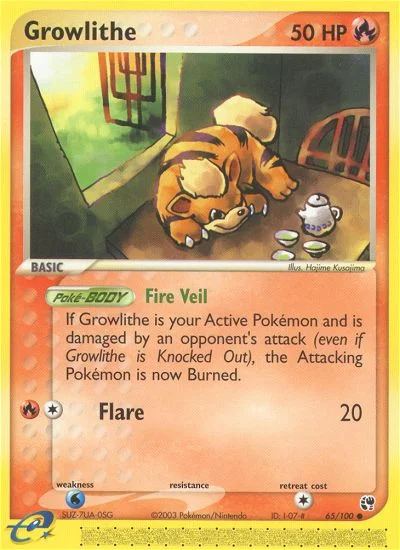 Growlithe · Sandstorm