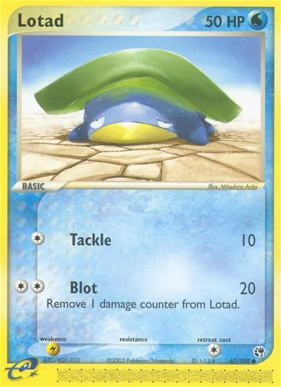 Lotad · Sandstorm