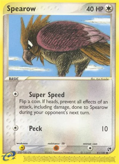 Spearow · Sandstorm