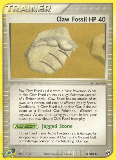 Claw Fossil · Sandstorm