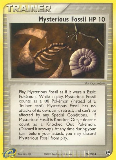 Mysterious Fossil · Sandstorm