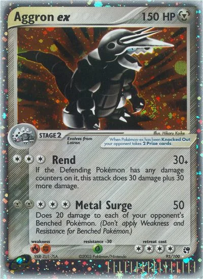 Aggron ex · Sandstorm