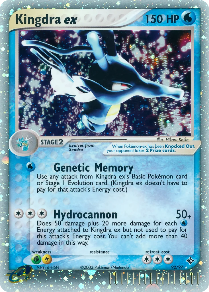 Kingdra ex · Dragon