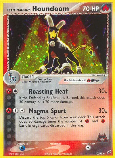 Team Magma's Houndoom · Team Magma vs Team Aqua